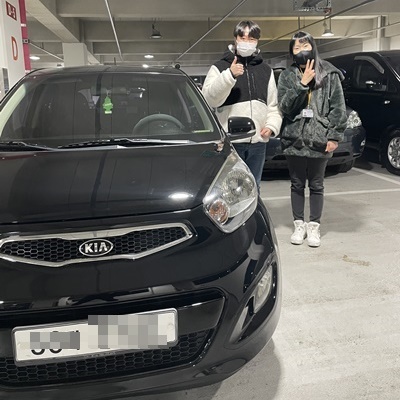 최영일 인증딜러의 기아 올 뉴 모닝 중고차 후기 사진