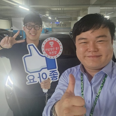 임연호 인증딜러의 현대 더 뉴 아반떼 AD 중고차 후기 사진
