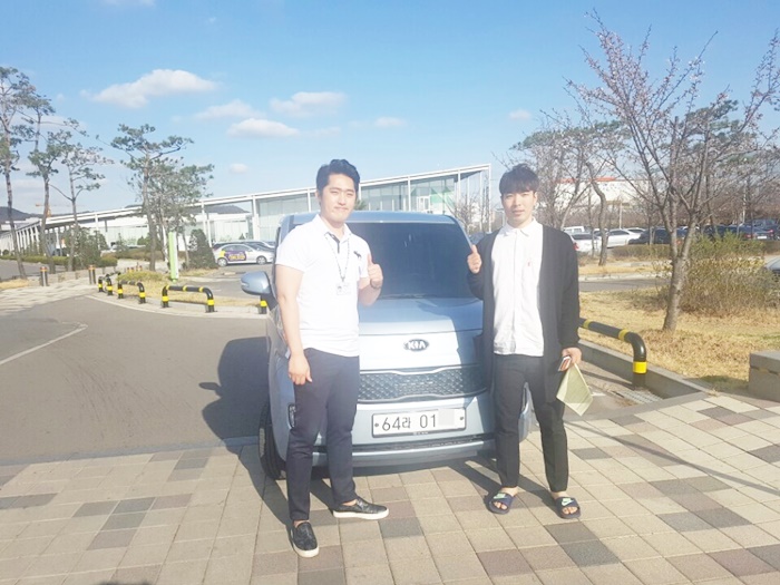 이찬영 인증딜러의 기아 레이 중고차 후기 사진